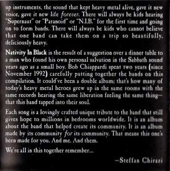 CD Various: Nativity In Black - A Tribute To Black Sabbath