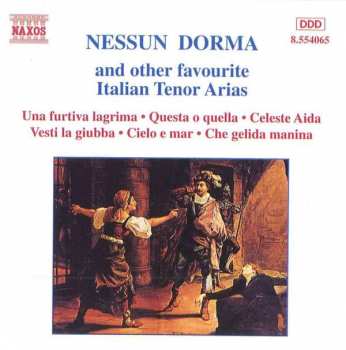 CD Various: Nessun Dorma And Other Favourite Italian Tenor Arias