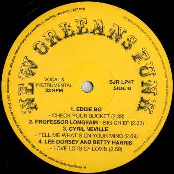 3LP Various: New Orleans Funk (New Orleans: The Original Sound Of Funk 1960-75)