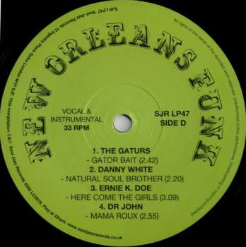 3LP Various: New Orleans Funk (New Orleans: The Original Sound Of Funk 1960-75)