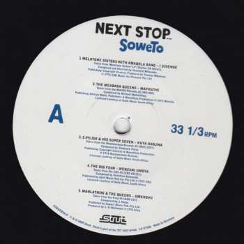2LP Various: Next Stop... Soweto (Township Sounds From The Golden Age Of Mbaqanga)