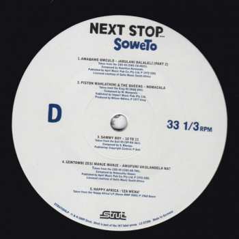 2LP Various: Next Stop... Soweto (Township Sounds From The Golden Age Of Mbaqanga)