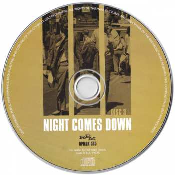 3CD/Box Set Various: Night Comes Down: 60s British Mod, R&B, Freakbeat & Swinging London Nuggets