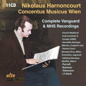 11CD Nikolaus Harnoncourt: Complete Vanguard & MHS Recordings