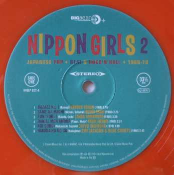 LP Various: Nippon Girls 2: Japanese Pop, Beat & Rock'N'Roll 1966-70 CLR
