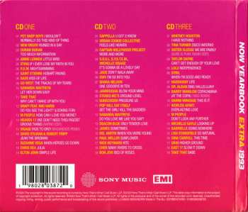 3CD Various: Now Yearbook Extra '93 (57 More Essential Hits From 1993)