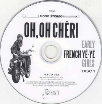 2CD Various: Oh, Oh Chéri - Early French Yé-Yé Girls