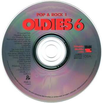 CD Various: Oldies 6 (Pop & Rock 1)