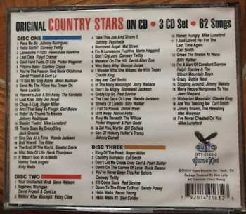 3CD Various: Original Country Stars On CD