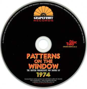 3CD/Box Set Various: Patterns On The Window (The British Progressive Pop Sounds Of 1974)