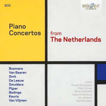 3CD Various: Piano Concertos From The Netherlands