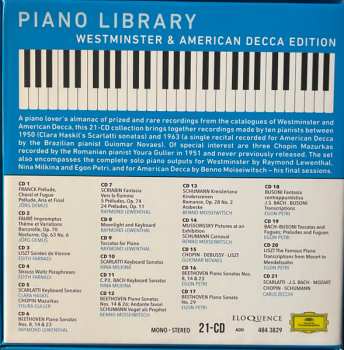 21CD/Box Set Various: Piano Library (Westminster & American Decca Edition)
