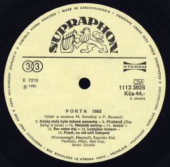 LP Various: Porta '85