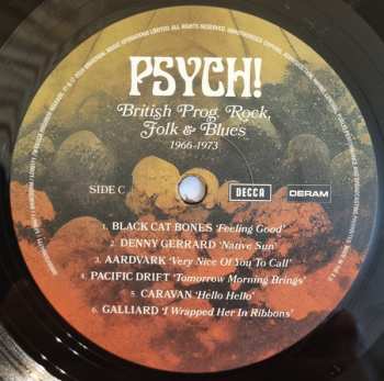 2LP Various: Psych! British Prog, Rock, Folk & Blues 1966-1973