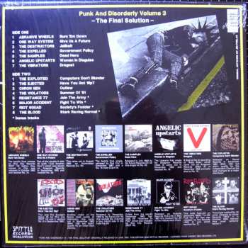 LP Various: Punk And Disorderly III - The Final Solution