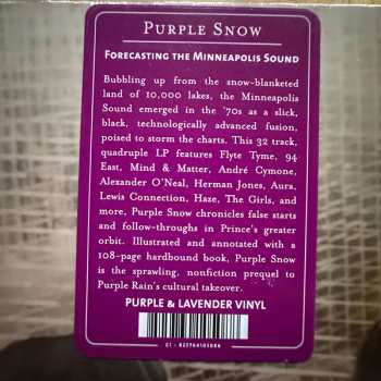 4LP/Box Set Various: Purple Snow: Forecasting The Minneapolis Sound CLR