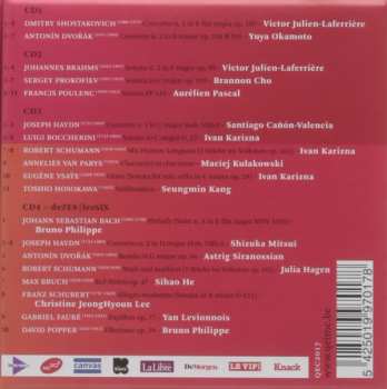 4CD Various: Queen Elisabeth Competition 2017 Cello (4CD Box)
