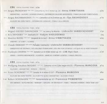 3CD Various: Queen Elisabeth Competition Of Belgium - Piano 2007