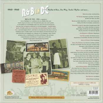 16CD/Box Set Various: R&B In DC 1940-1960: Rhythm & Blues, Doo Wop, Rockin' Rhythm And More LTD | NUM