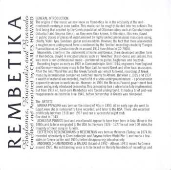 4CD/Box Set Various: Rembetika (Greek Music From The Underground)