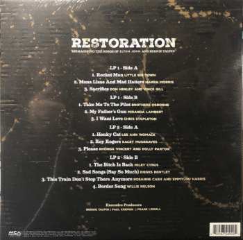 2LP Various: Restoration: Reimagining The Songs Of Elton John And Bernie Taupin