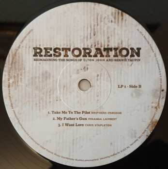 2LP Various: Restoration: Reimagining The Songs Of Elton John And Bernie Taupin