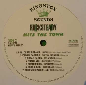 LP Various: Rocksteady Hits The Town