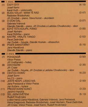 LP Various: Šel Jsem Světem (Písničky Pro Herce)