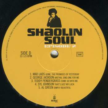 2LP/CD Various: Shaolin Soul (Episode 2)