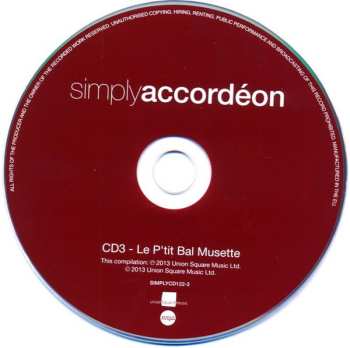 4CD/Box Set Various: Simply Accordéon