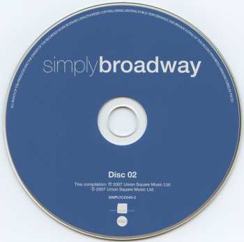 4CD/Box Set Various: Simply Broadway