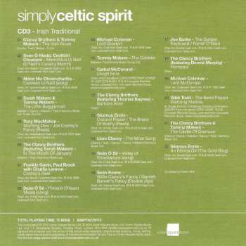 3CD/Box Set Various: Simply Celtic Spirit (3CDs Of Traditional & Contemporary Celtic Music)
