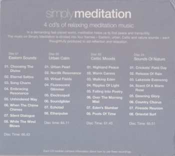 4CD/Box Set Various: Simply Meditation (4 CD's Of Relaxing Meditation Music)