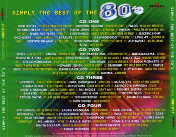 4CD Various: Simply The Best Of The 80's