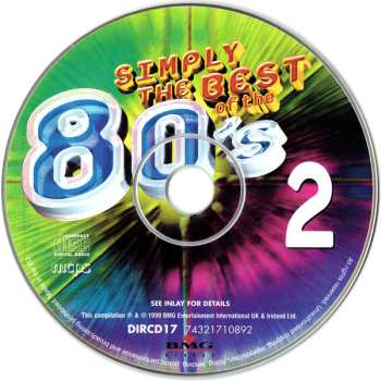 4CD Various: Simply The Best Of The 80's