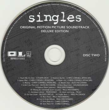 2CD Various: Singles (Original Motion Picture Soundtrack - Deluxe Edition) DLX