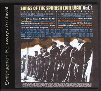 CD Various: Songs Of The Spanish Civil War, Vol. 1: Songs Of The Lincoln Brigade, Six Songs For Democracy