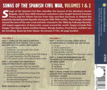 CD Various: Songs Of The Spanish Civil War