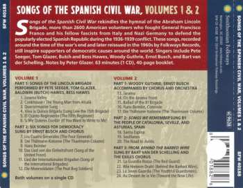 CD Various: Songs Of The Spanish Civil War