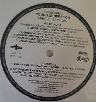 LP Various: Beautiful Young Generation - Special Sampler LTD | CLR