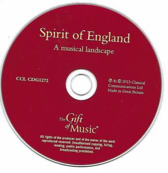 CD Various: Spirit Of England - A Musical Landscape