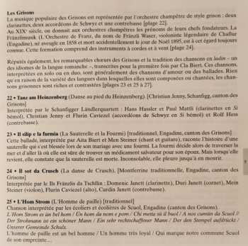 CD Various: Suisse: Paysages Musicaux = Switzerland: Musical Landscapes