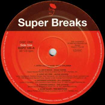 2LP Various: Super Breaks. Essential Funk, Soul And Jazz Samples And Break Beats