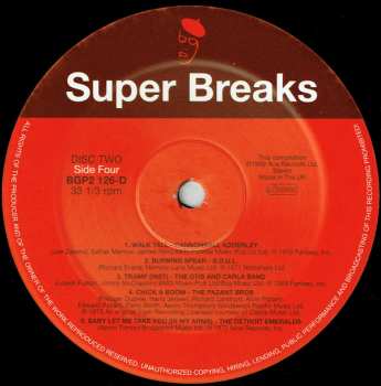 2LP Various: Super Breaks. Essential Funk, Soul And Jazz Samples And Break Beats