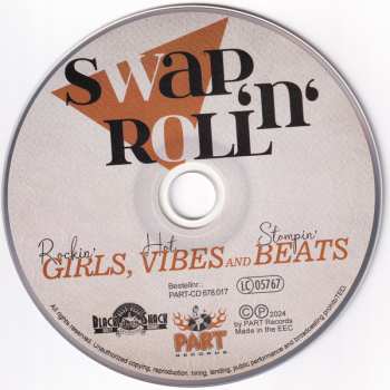 CD Various: Swap'N'Roll - Rockin' Girls, Hot Vibes And Stompin' Beats DIGI
