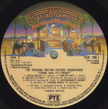 3LP Various: Thank God It's Friday