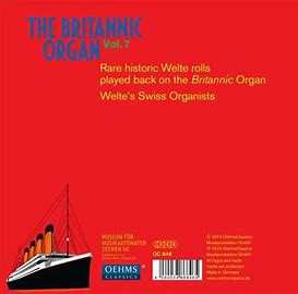2CD Various: The Britannic Organ Vol. 7: Welte´s Swiss Organists