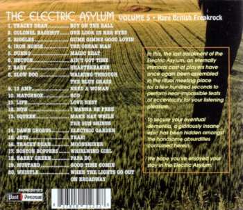 CD Various: The Electric Asylum Volume 5 (Rare British Freakrock)