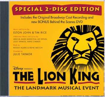 CD/DVD Various: The Lion King - Original Broadway Cast Recording