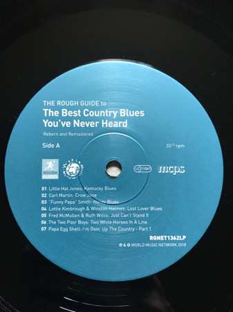 LP Various: The Rough Guide To The Best Country Blues You've Never Heard: Reborn And Remastered